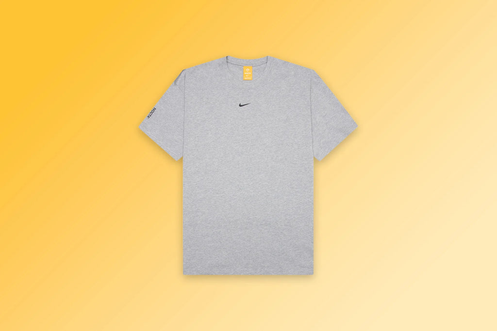 Nike x NOCTA Big Body CS Tee Heather Grey Matte Silver Black