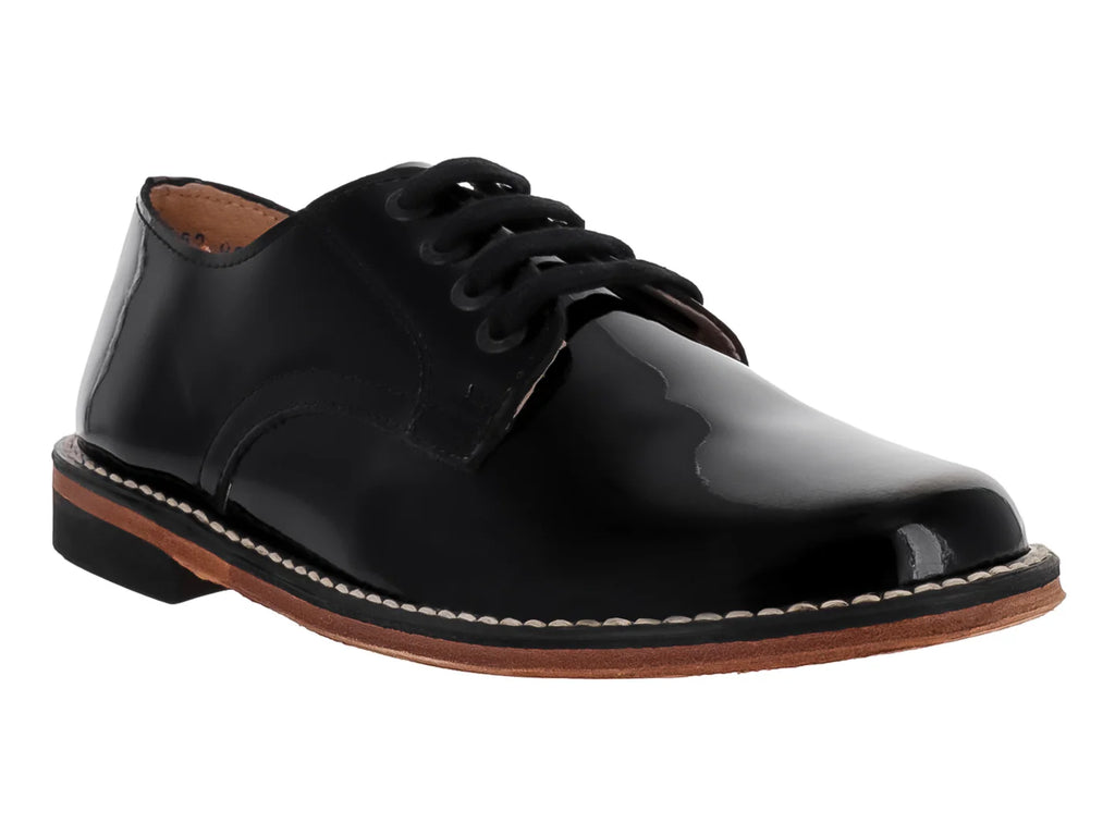 Zapatos Elefante de Charol Negro para Niña