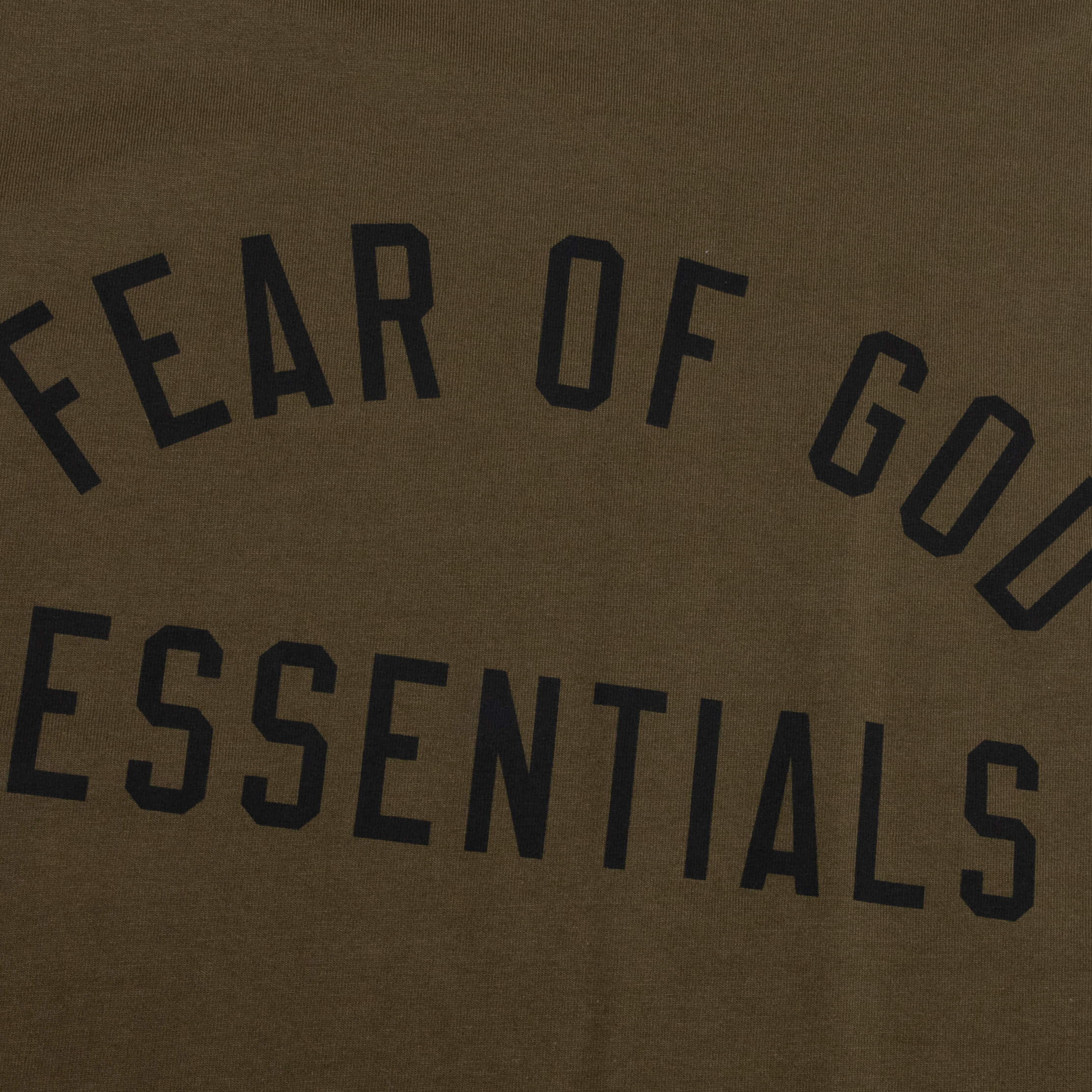 Jersey L S Tee Olive