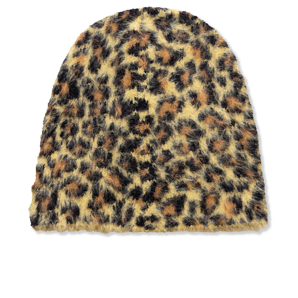 Skullcap Leopard Pattern Brown