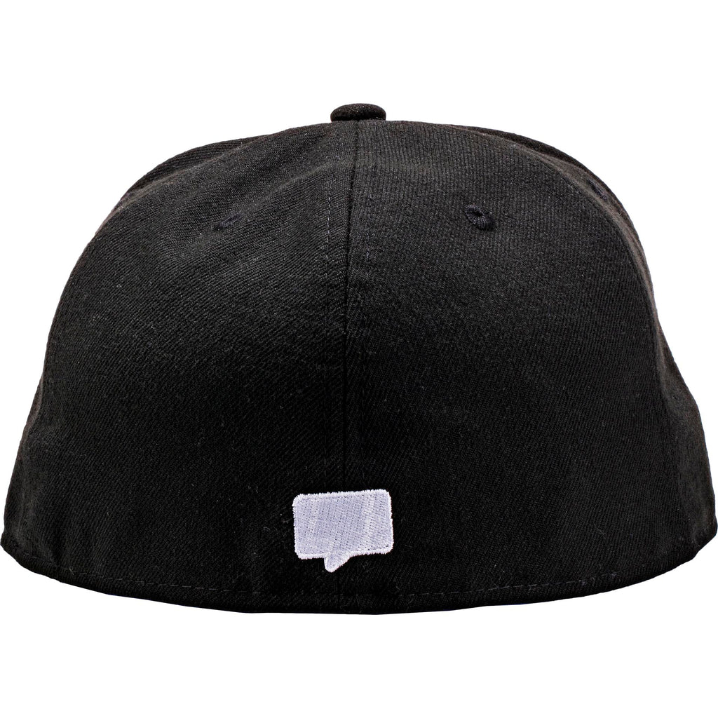 Nice Kicks X New Era Fitted Hat Black White