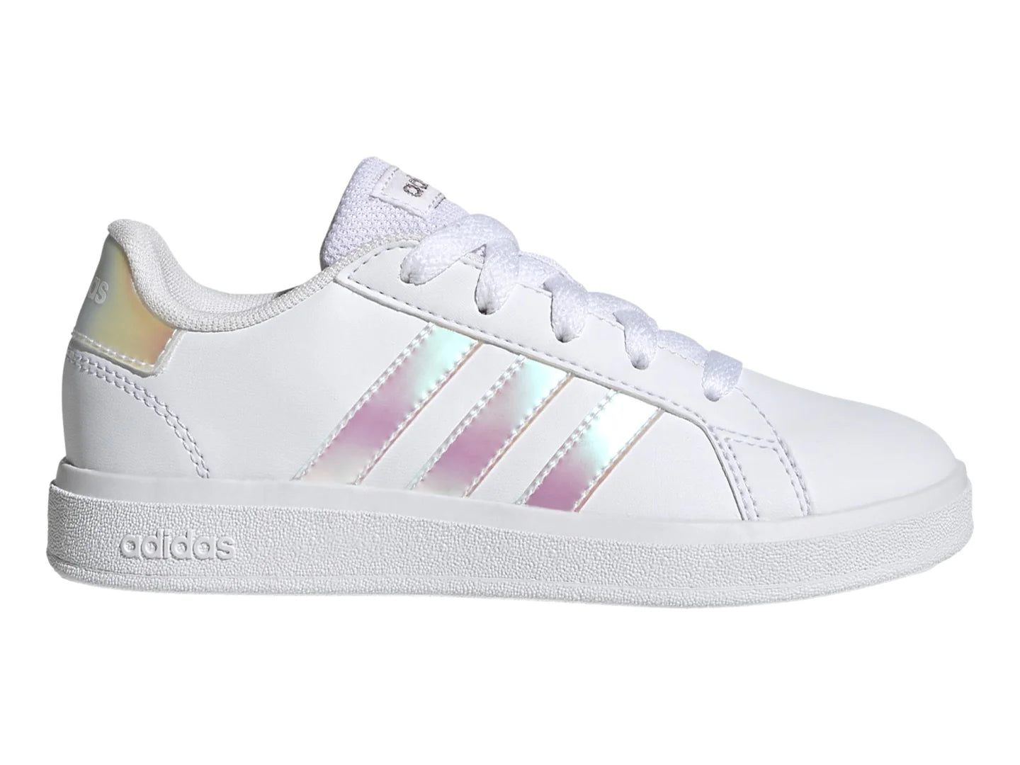 Tenis Adidas Grand Court 20 K Blancos para Niña