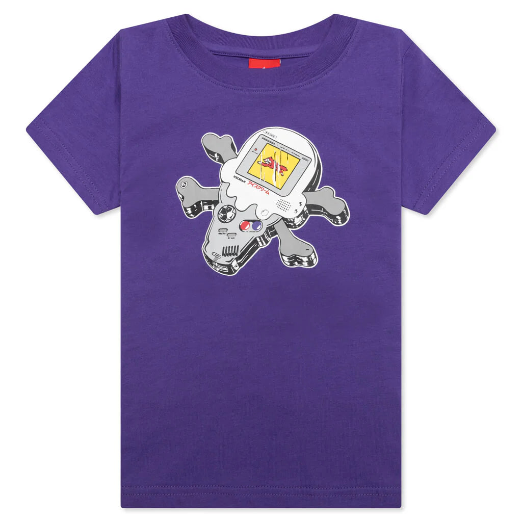 Kids Hand Held S S Tee Prism Violet