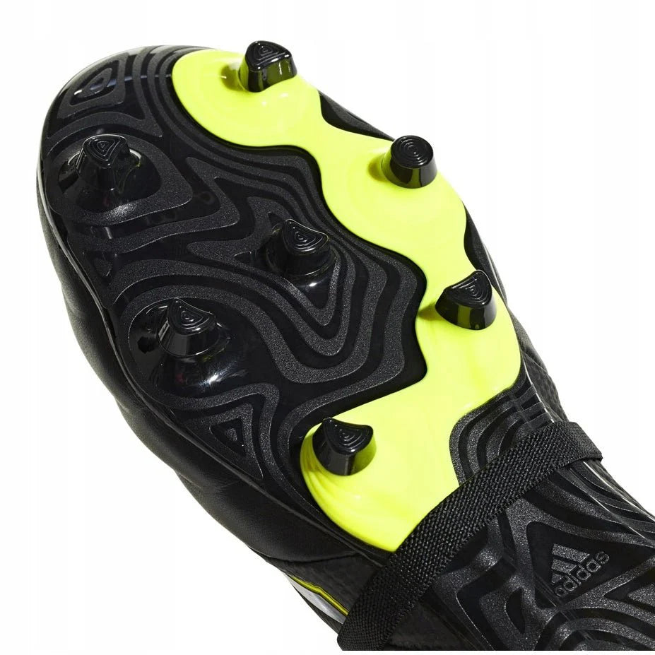 adidas Copa Gloro 192 FG Soccer Cleats Black Yellow