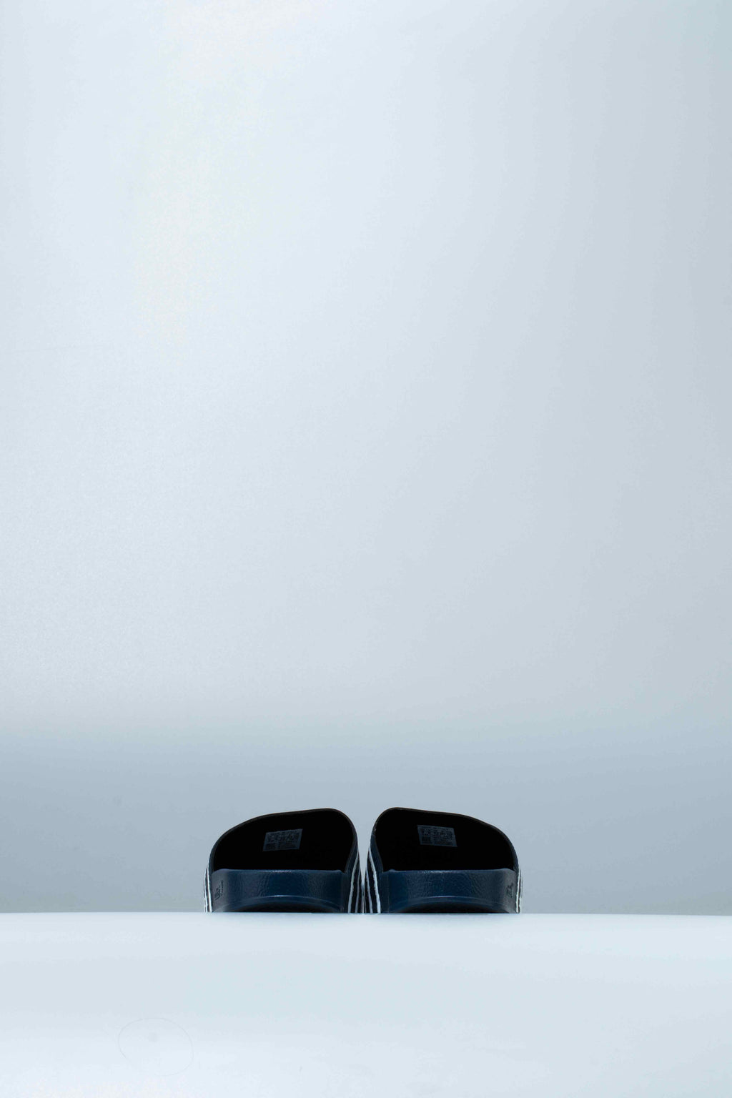 Adilette Slide Sandals Mens Blue White