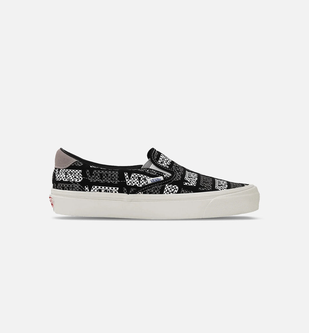 Vlt OG Slip On 59 LX Mens Skateboarding Shoe Black