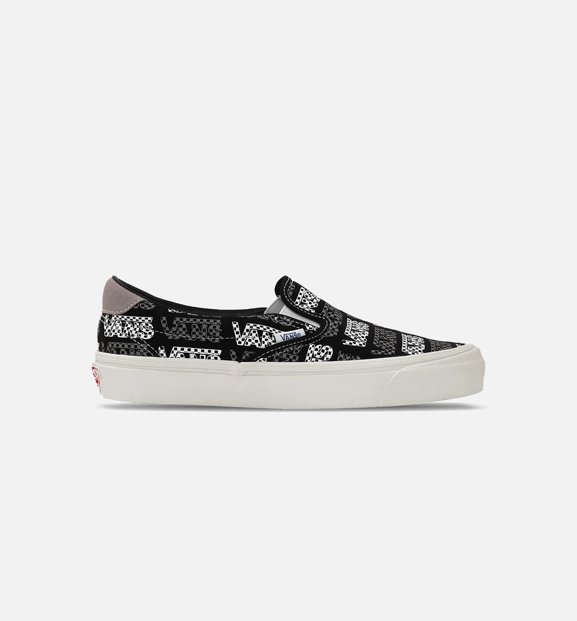 Vlt OG Slip On 59 LX Mens Skateboarding Shoe Black