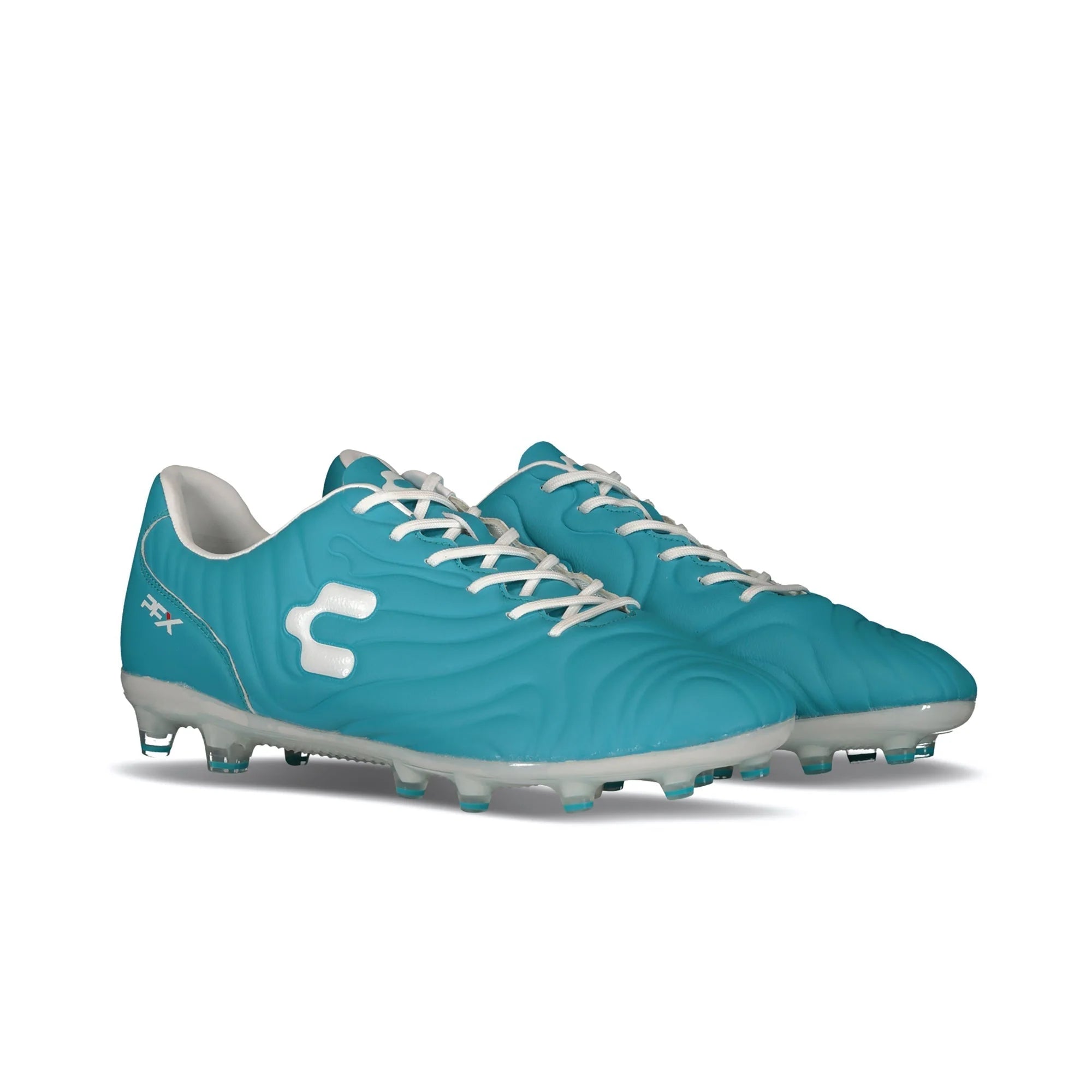 Charly Storm FG Soccer Cleats Turquoise White