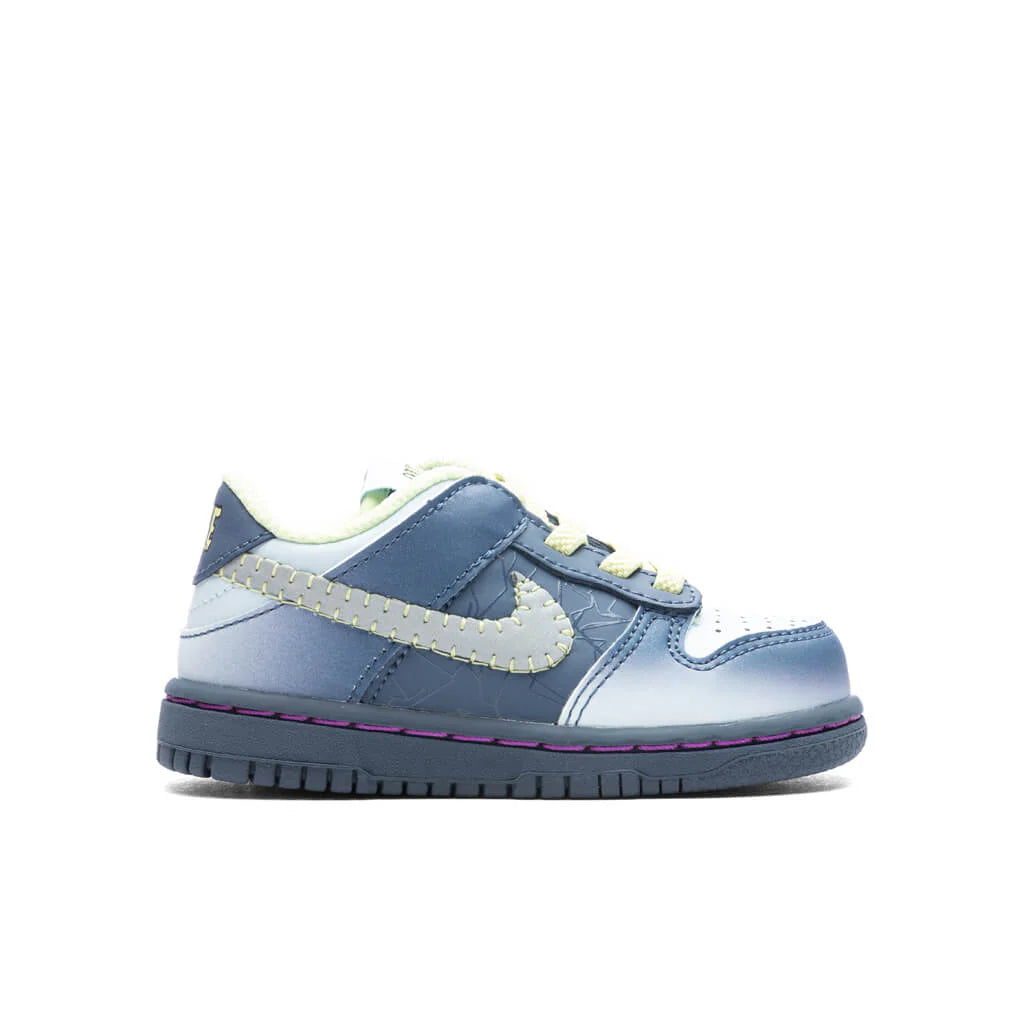 Dunk Low TD Diffused Blue Blue Tint Luminous Green