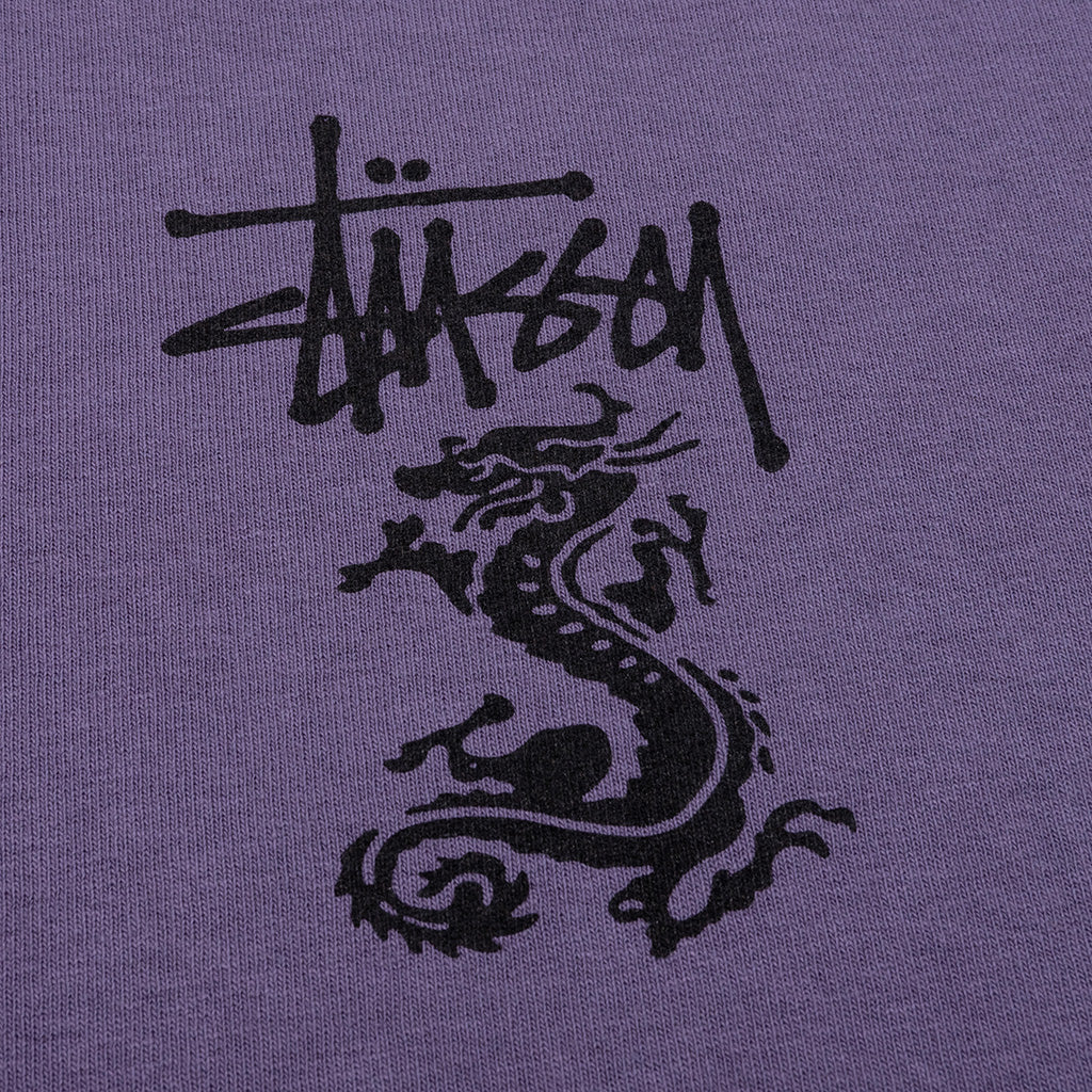 Double Dragon Pigment Dyed Tee Grape