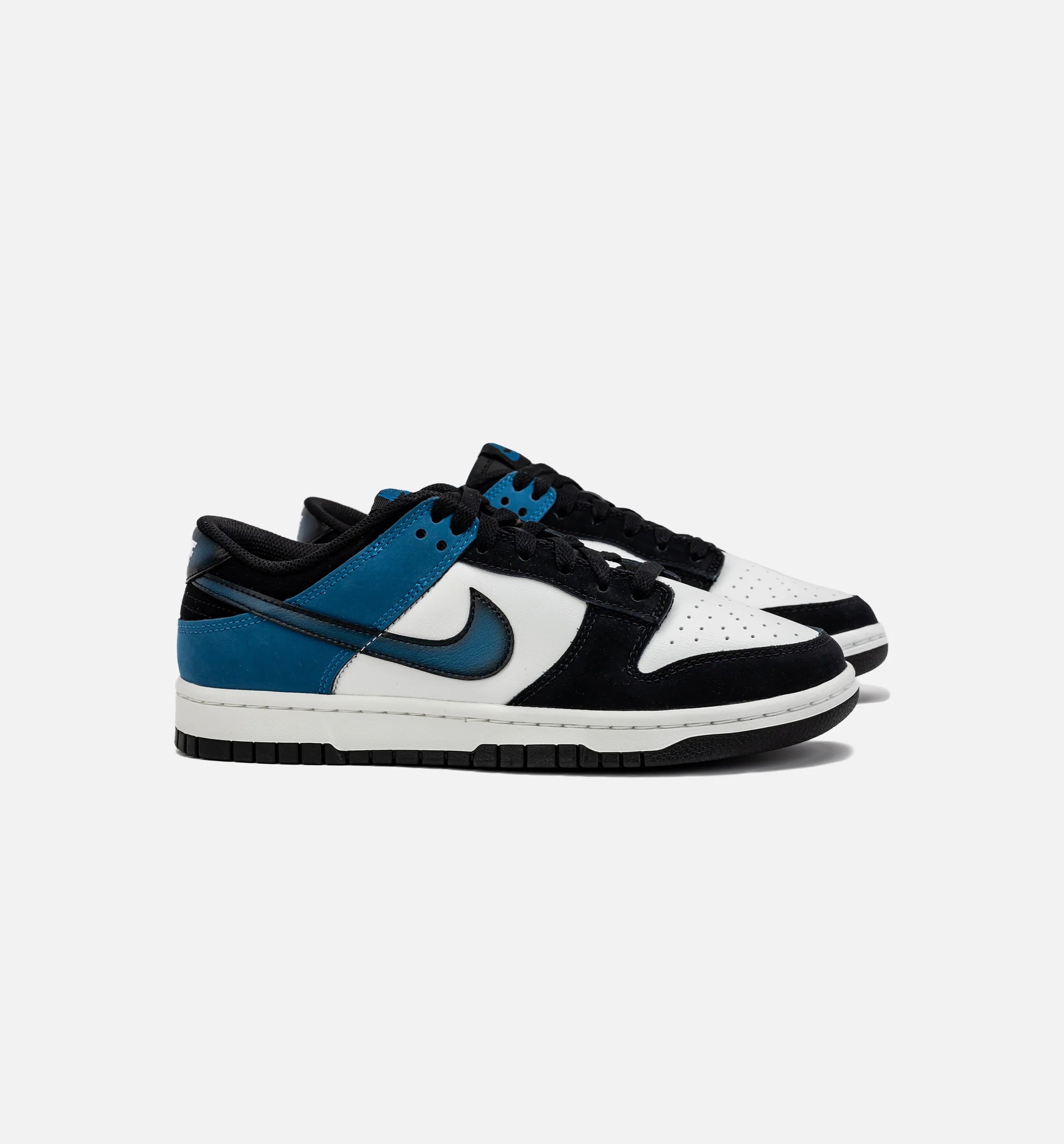 Dunk Low Industrial Blue Mens Lifestyle Shoe Black Blue