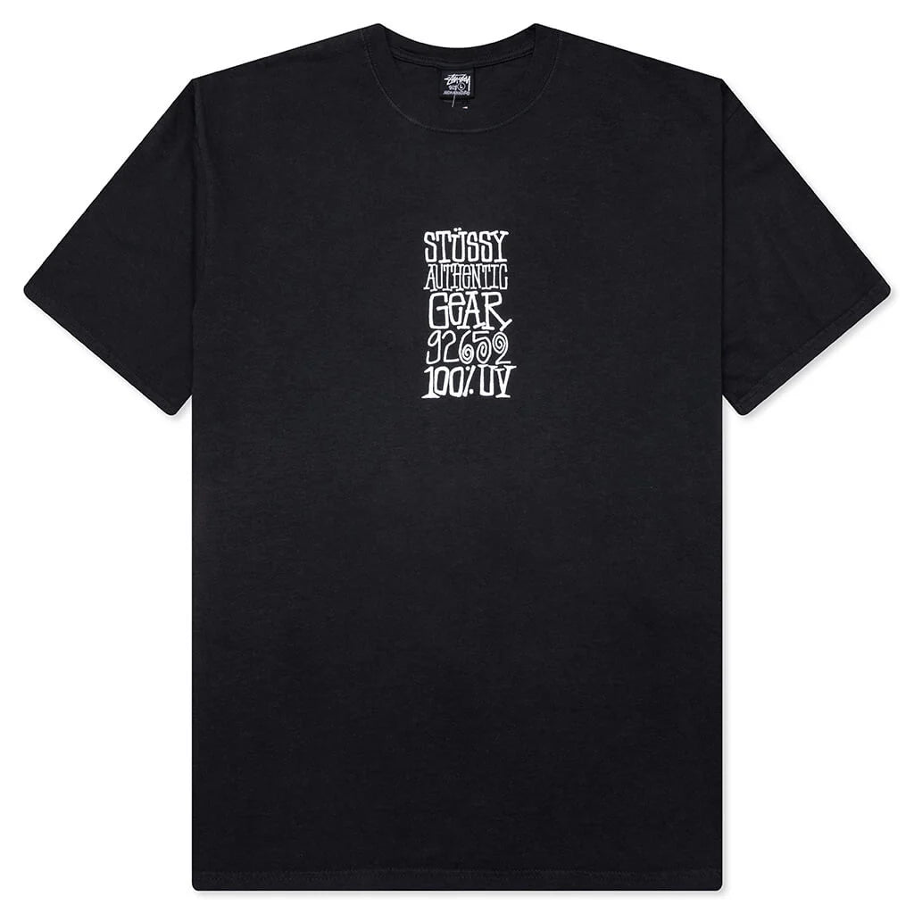 Authentic Gear Pigment Dyed Tee Faded Black