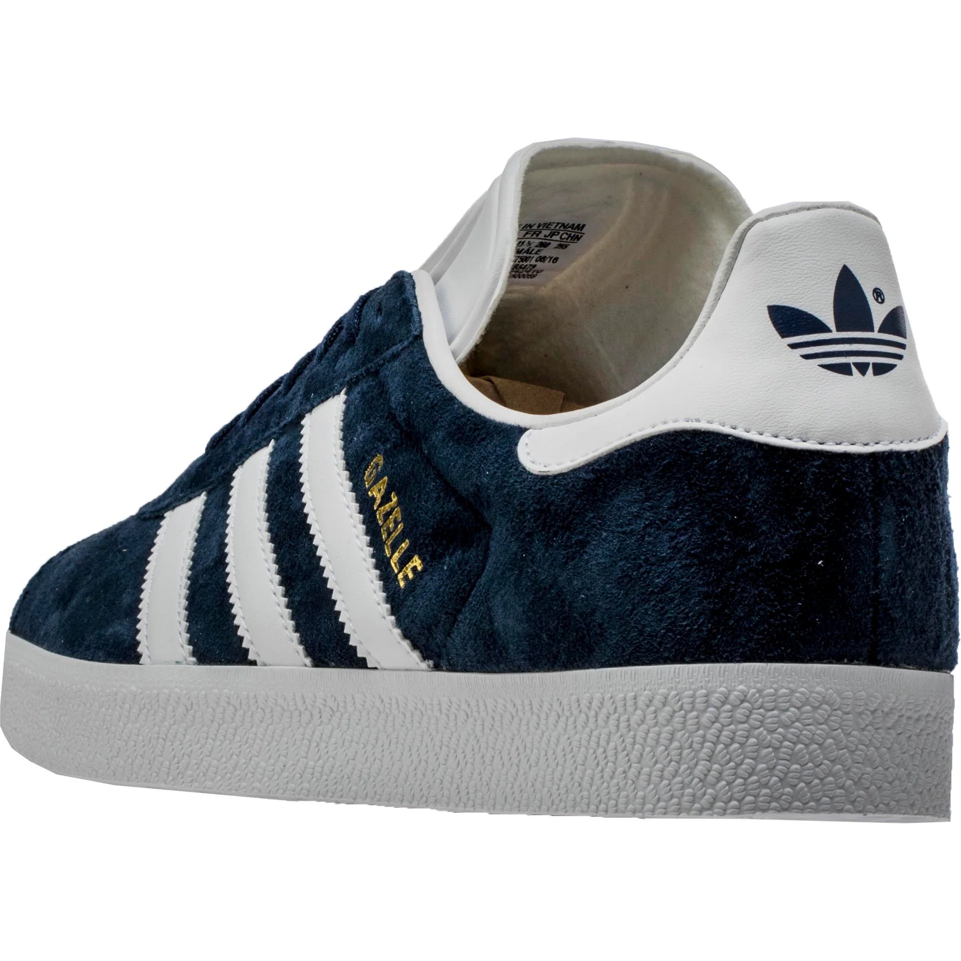 Gazelle Mens Lifestyle Shoe Navy White Gold