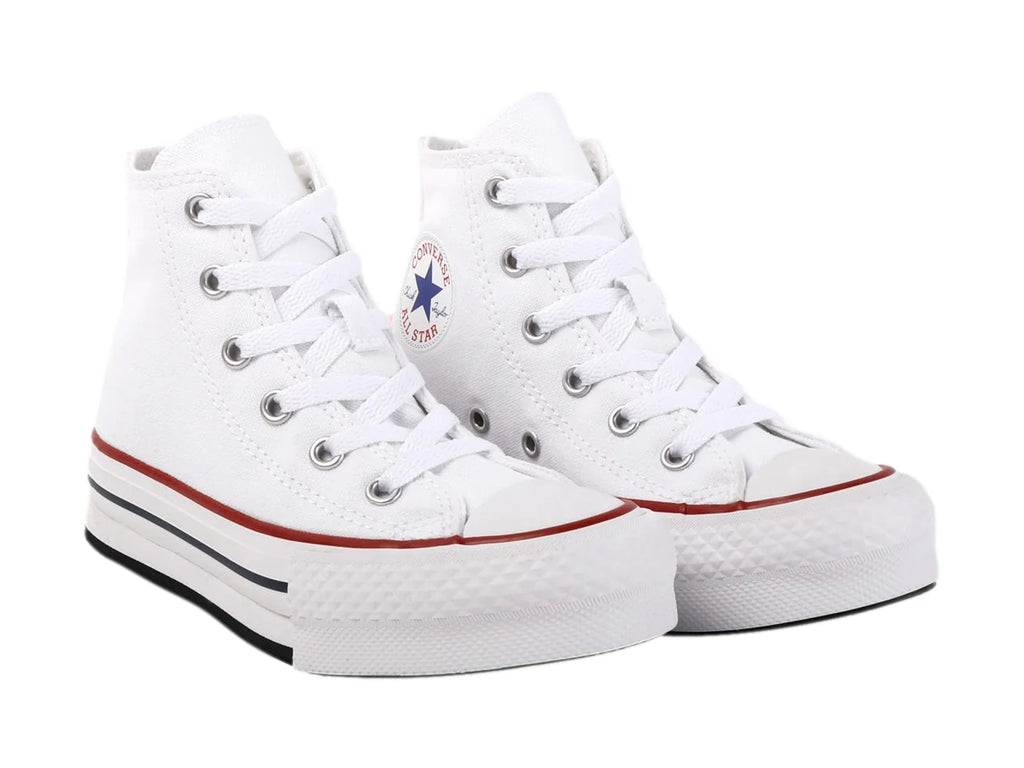 Tenis Converse Chuck Taylor All Star Eva Lift Blancos para Niño