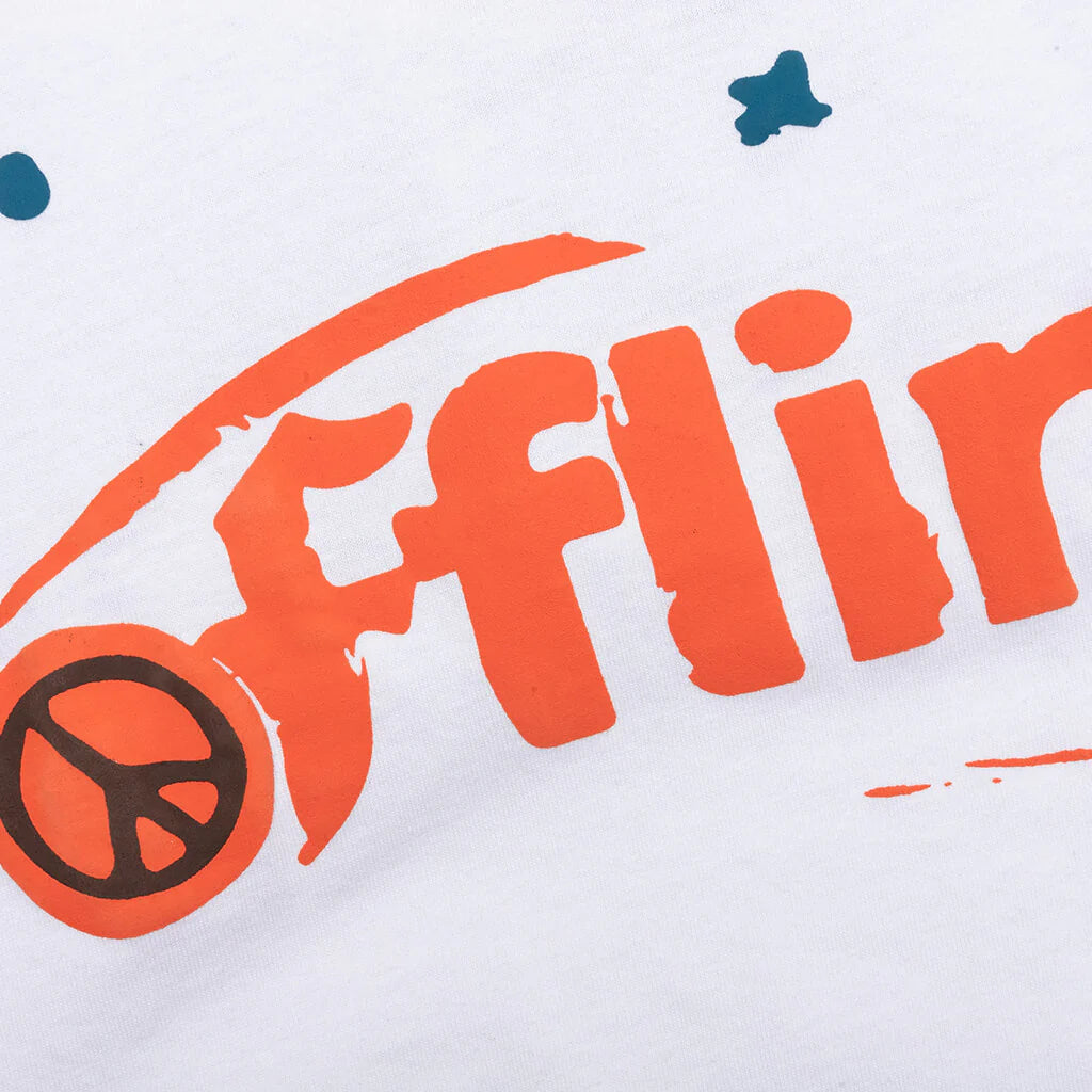 Meet me Offline Long sleeve T Shirt White