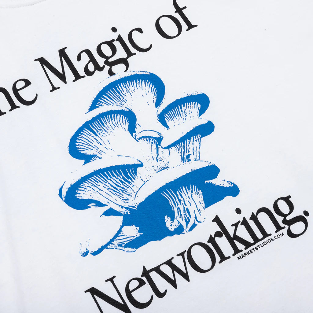 Social Network T Shirt White