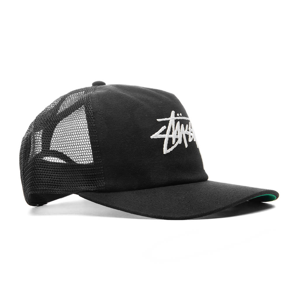 Md Big Stock Mesh Cap Black