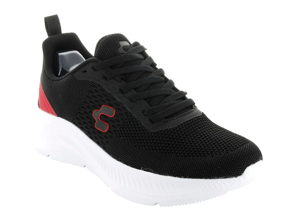 Tenis Charly Negro con Rojo para Hombre