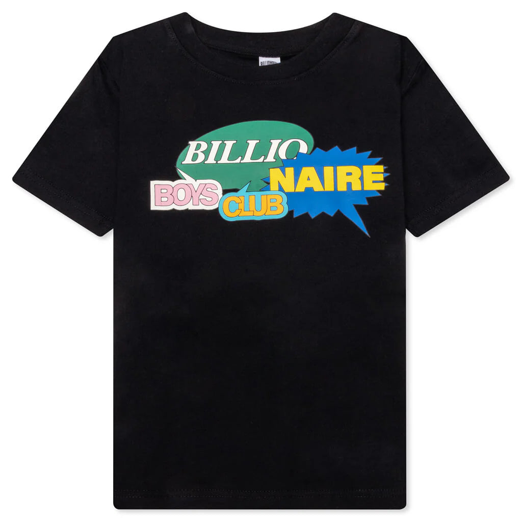 Kids BB Bubble S S Tee Black