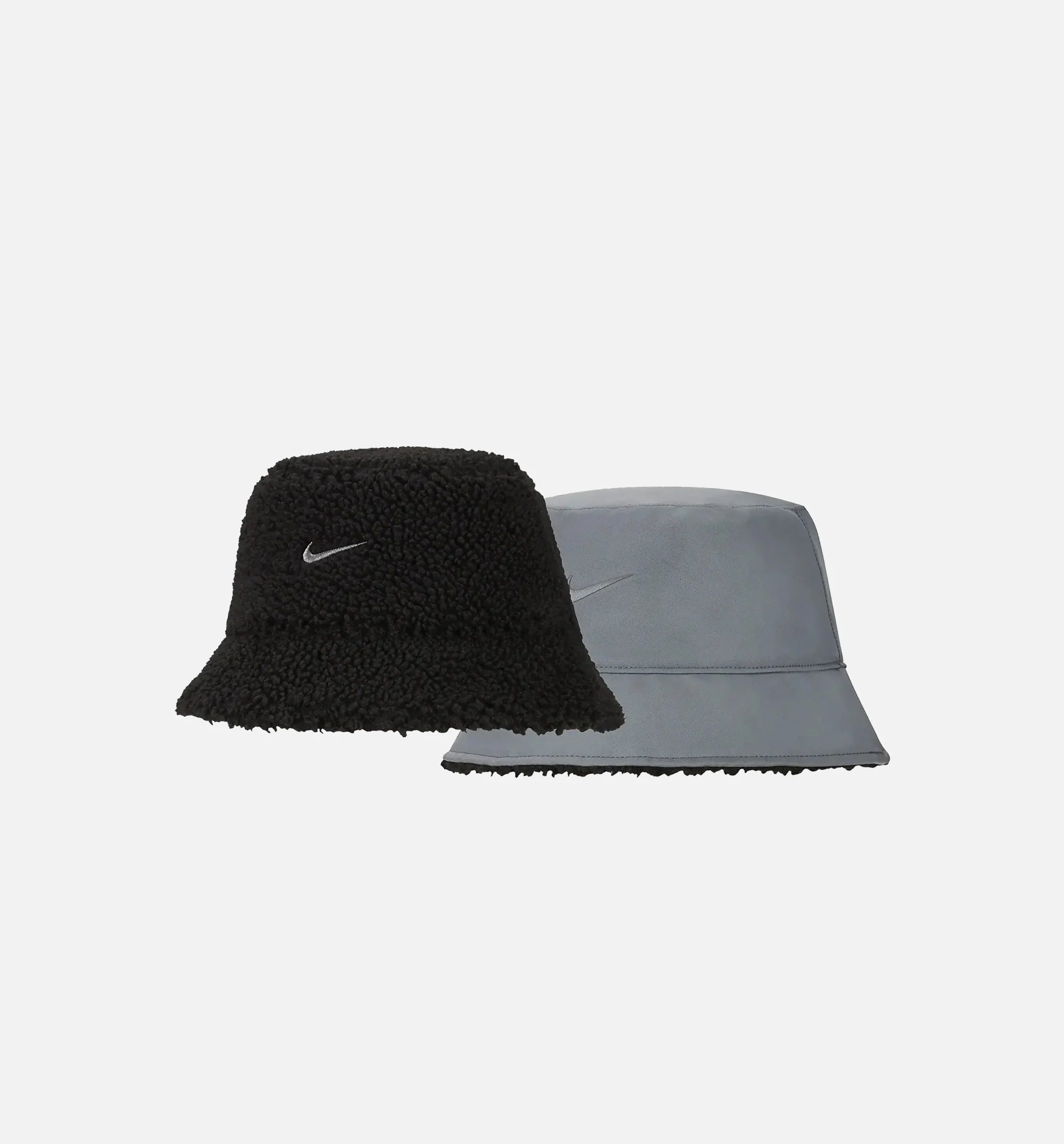 NSW Reversible Sherpa Bucket Mens Hat Grey Black