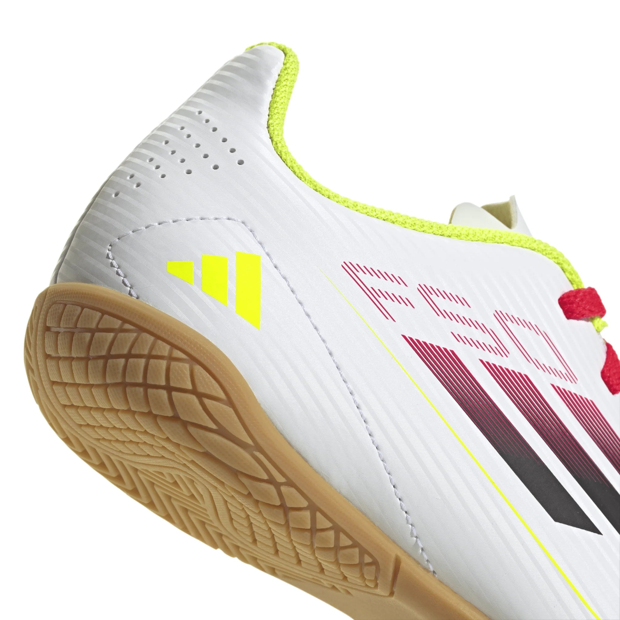adidas F50 Club Indoor Boots Kids White Black