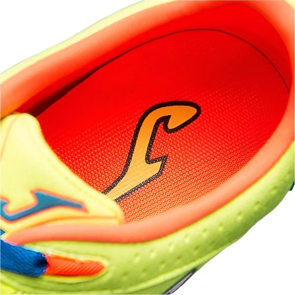 Joma Super Regate 411 Sala IN Indoor Shoes Fluro Orange