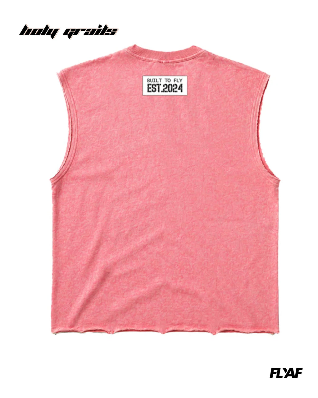 AF FLY Distressed Peach Vest HG x FLYAF