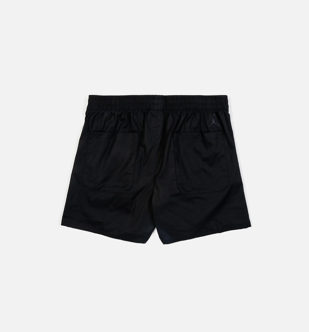Roses Woven Womens Short Red Black