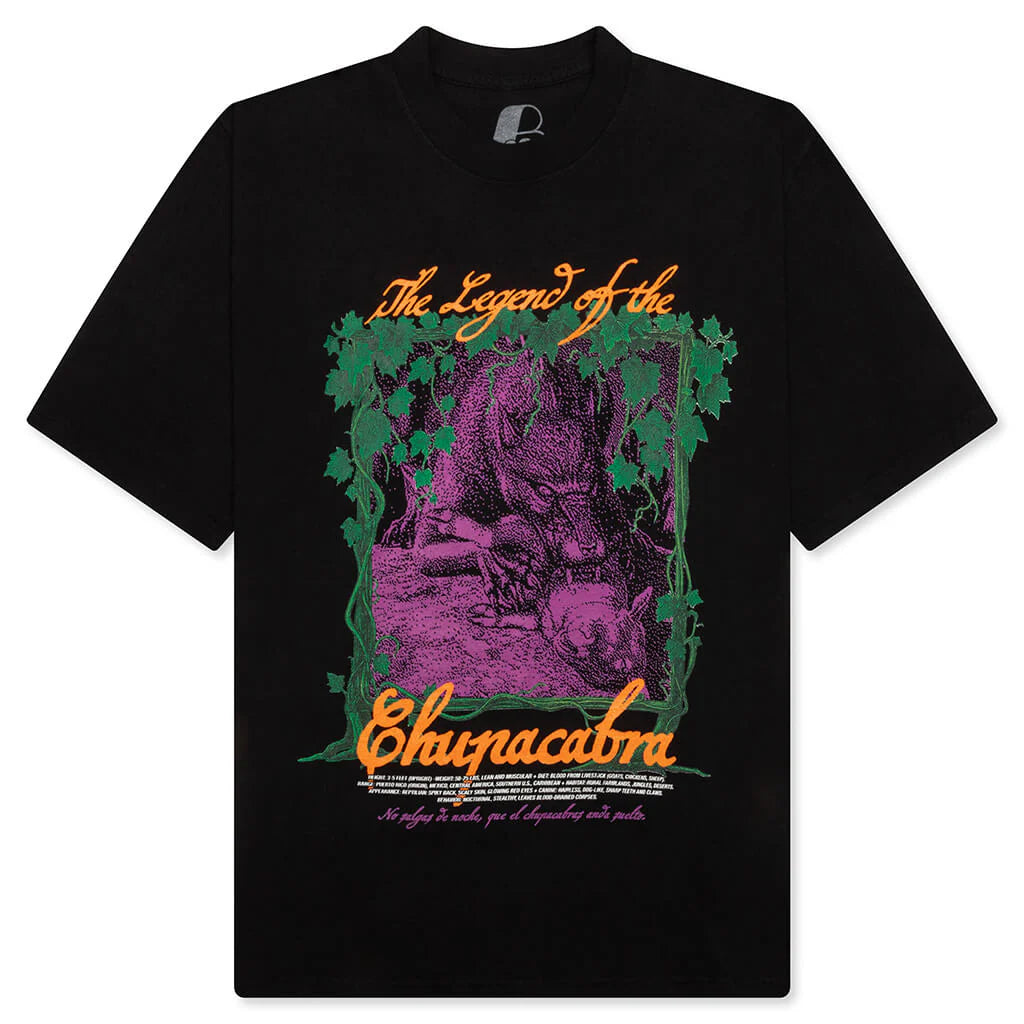 Chupacabra S S Tee Black