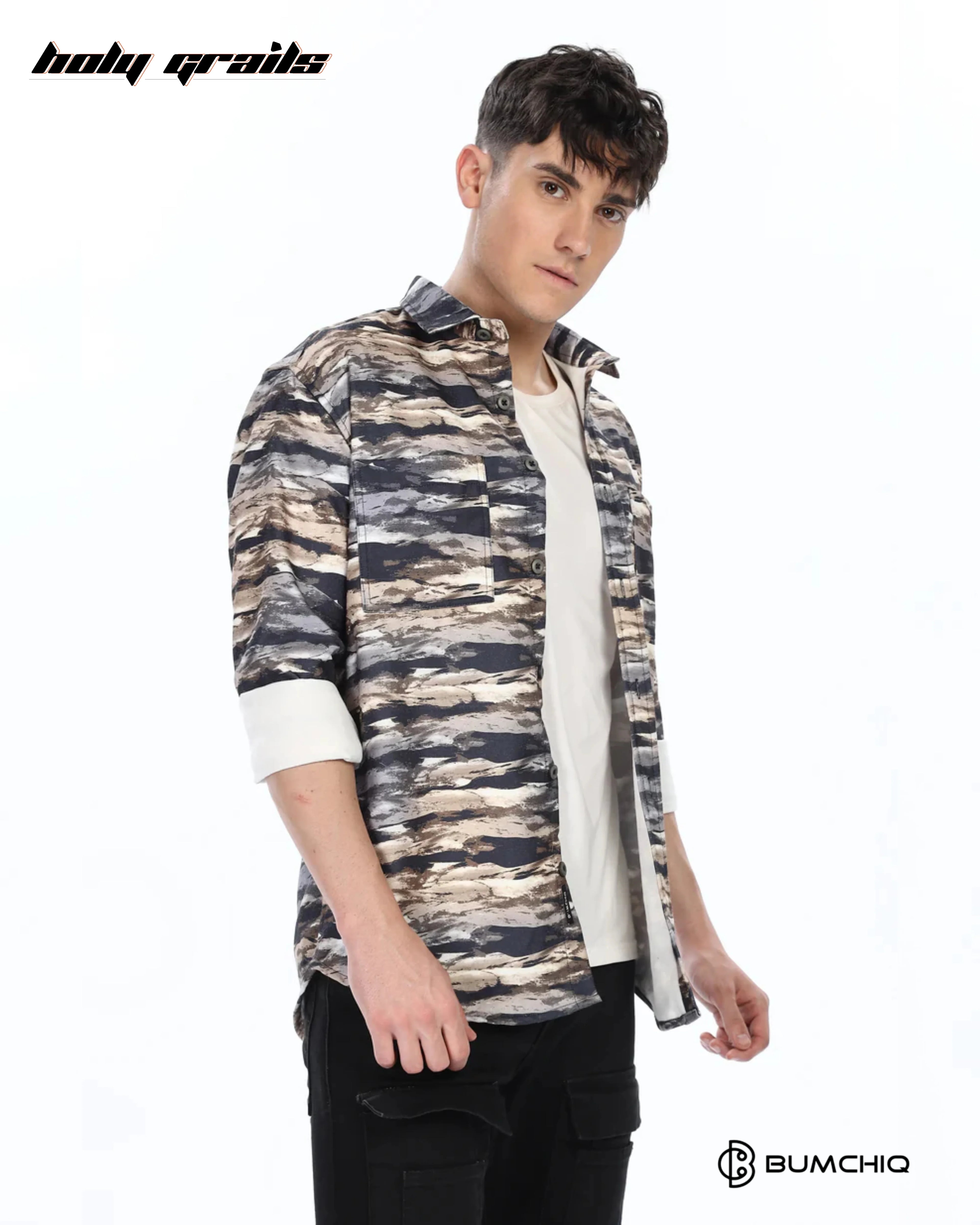 Golden Waves Overshirt HG x Bumchiq