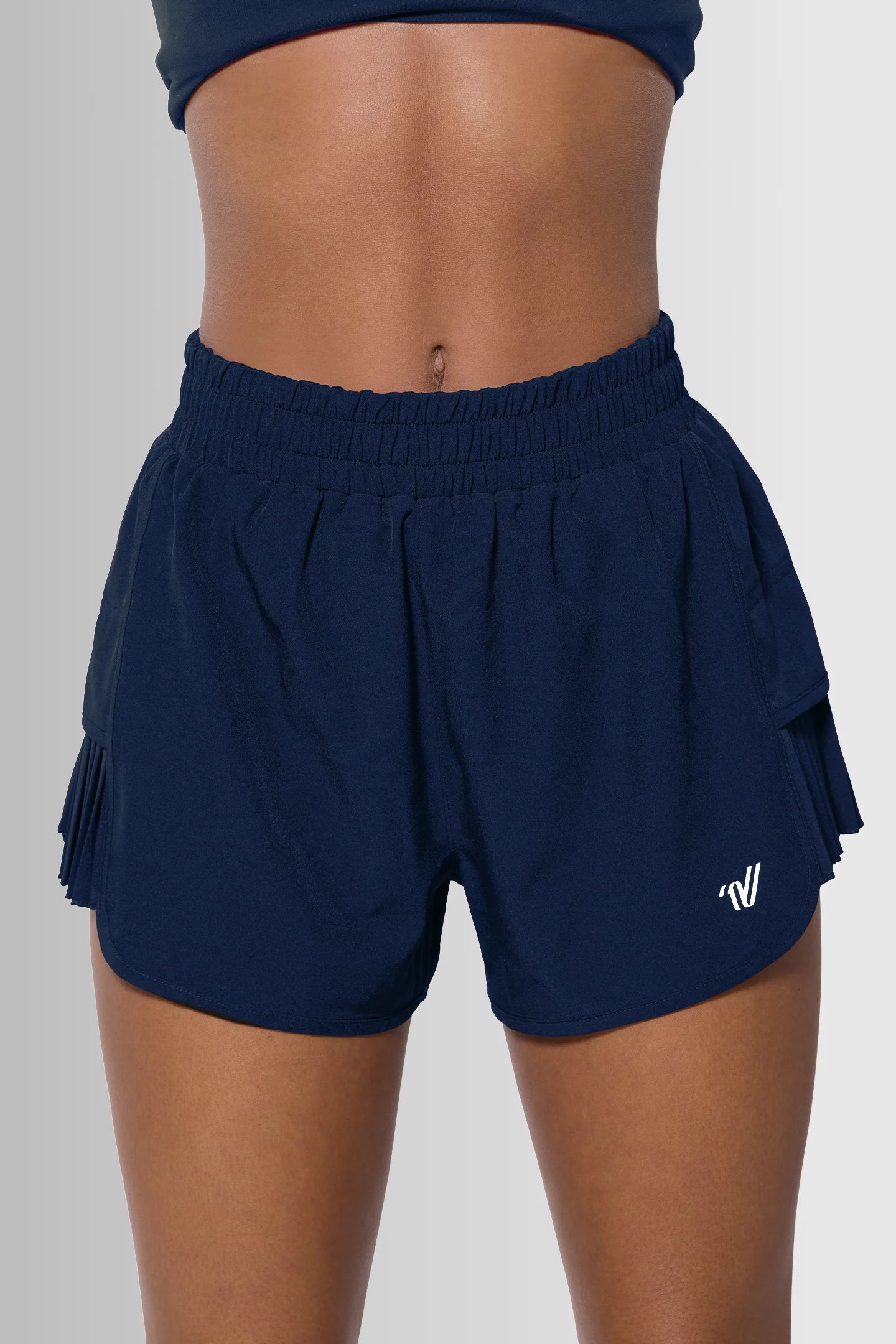 Side Pleat Active Short