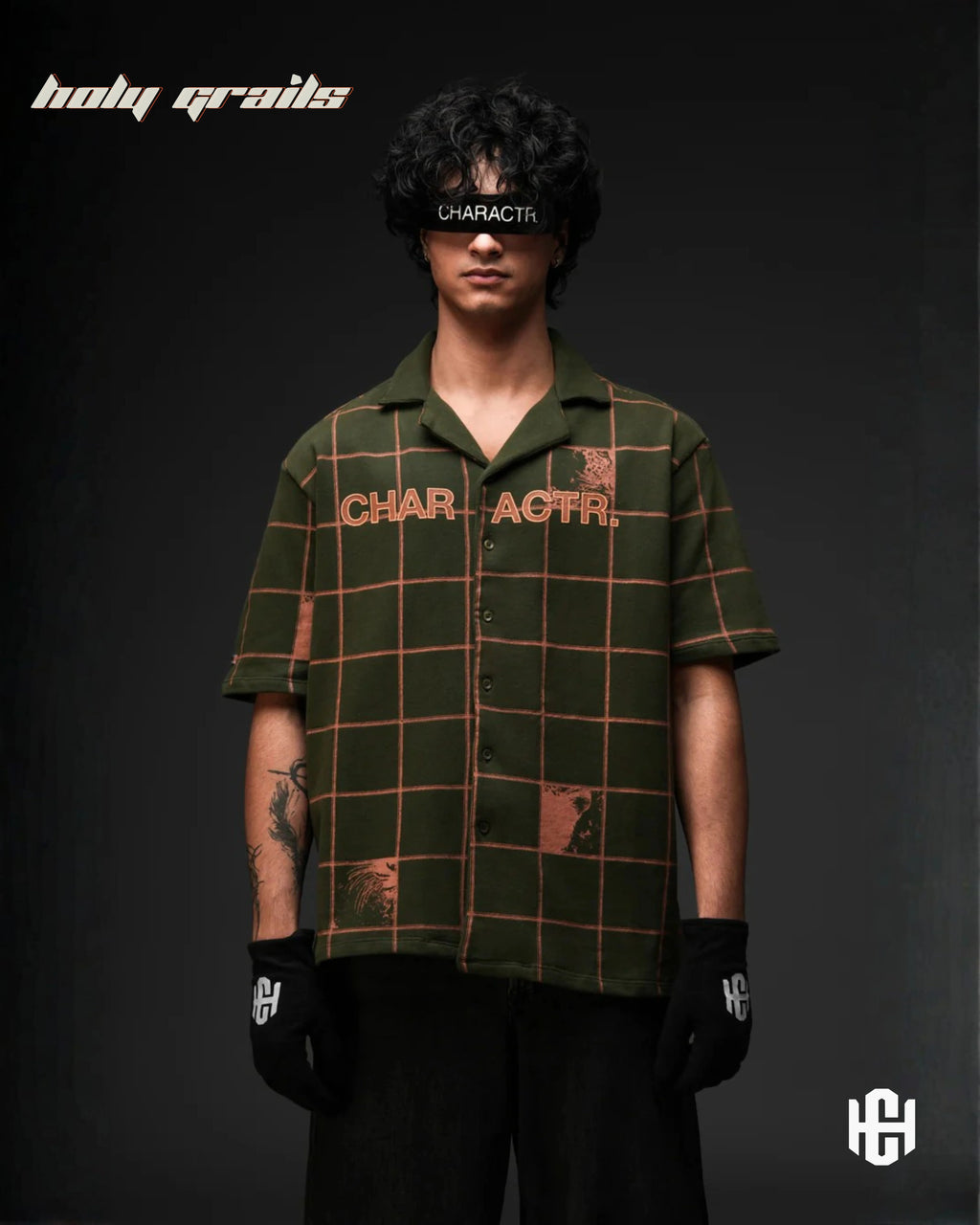 The Faraq Olive Green Shirt HG x Charactr
