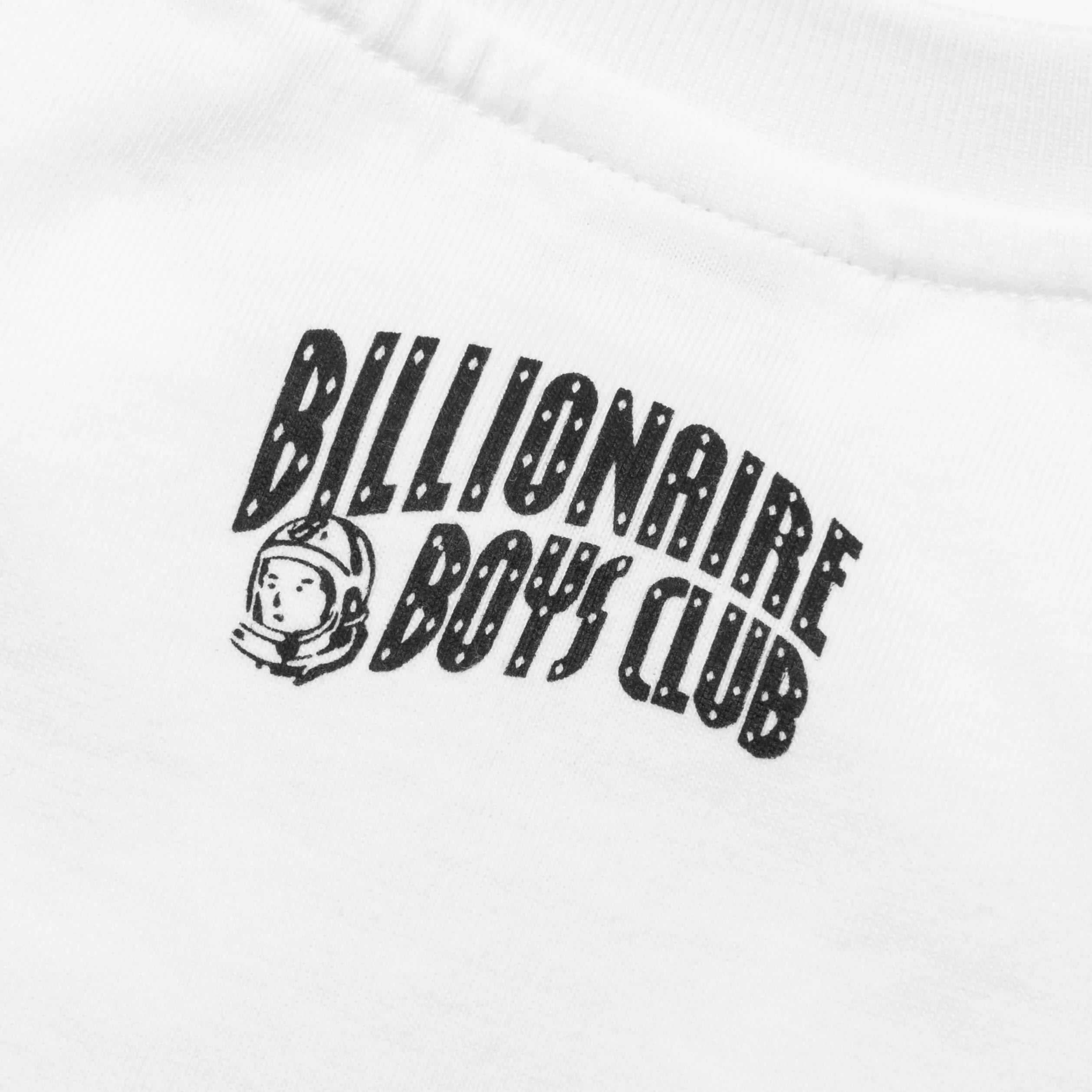 BB Crest S S Tee Bleach White