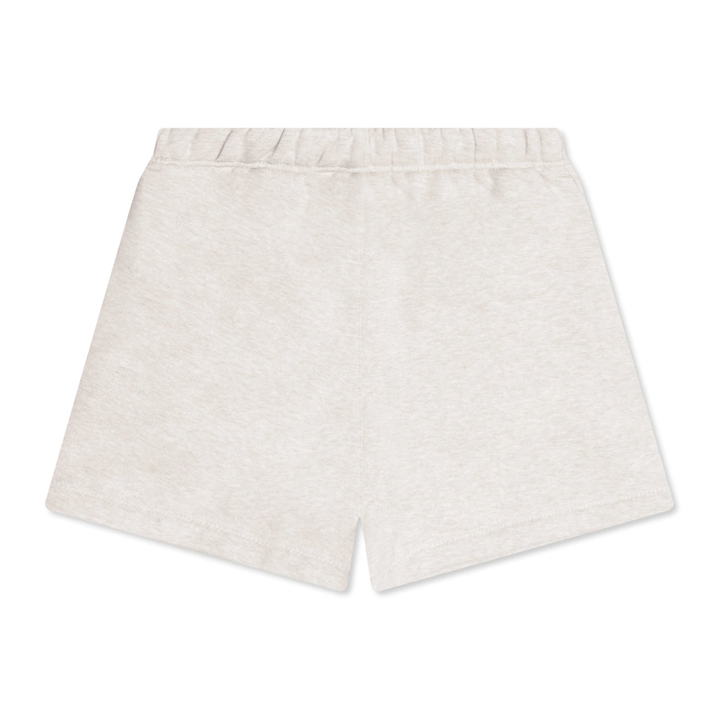 Kids Fleece Soccer Short Heather Stone
