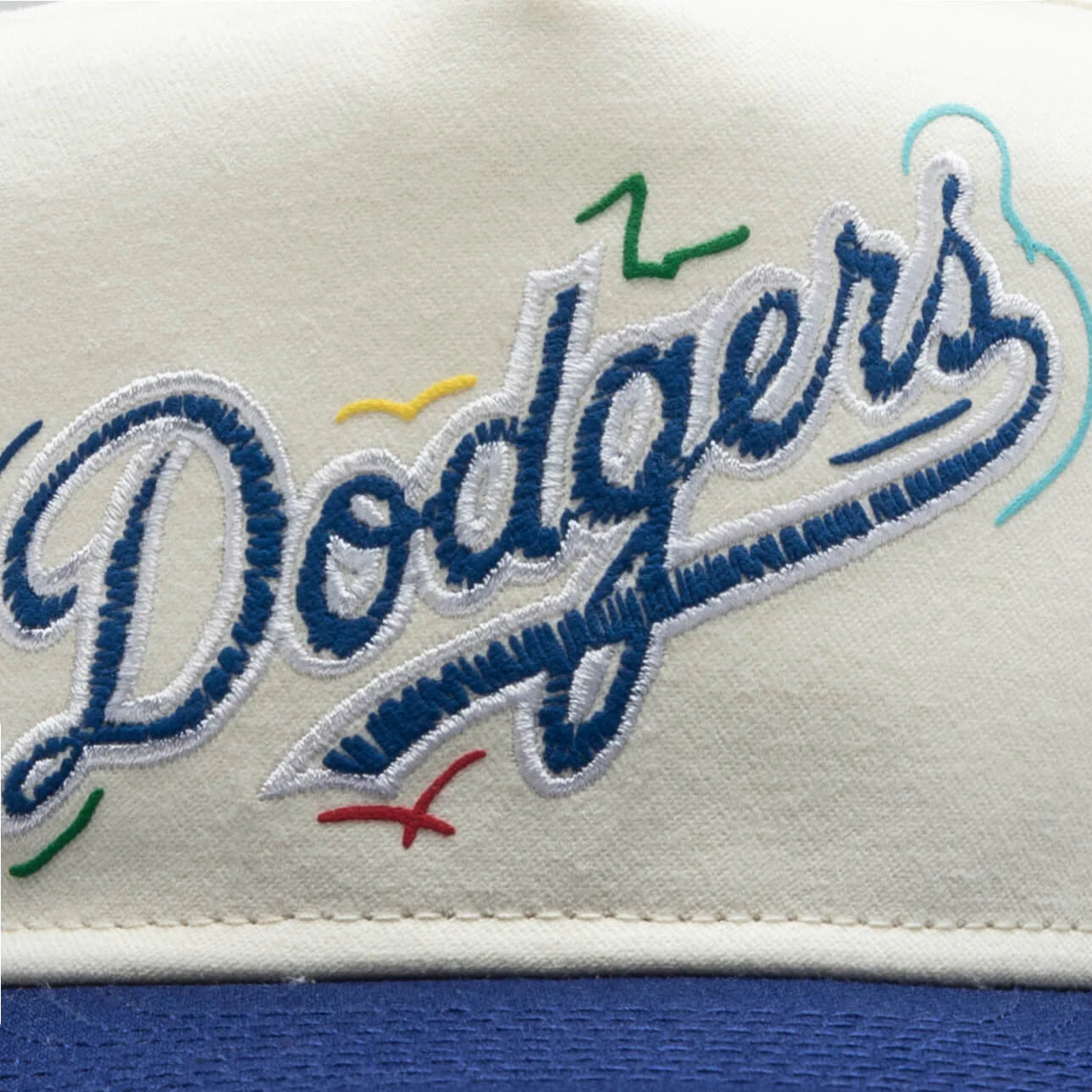 The Golfer Snapback Team Scribble Los Angeles Dodgers