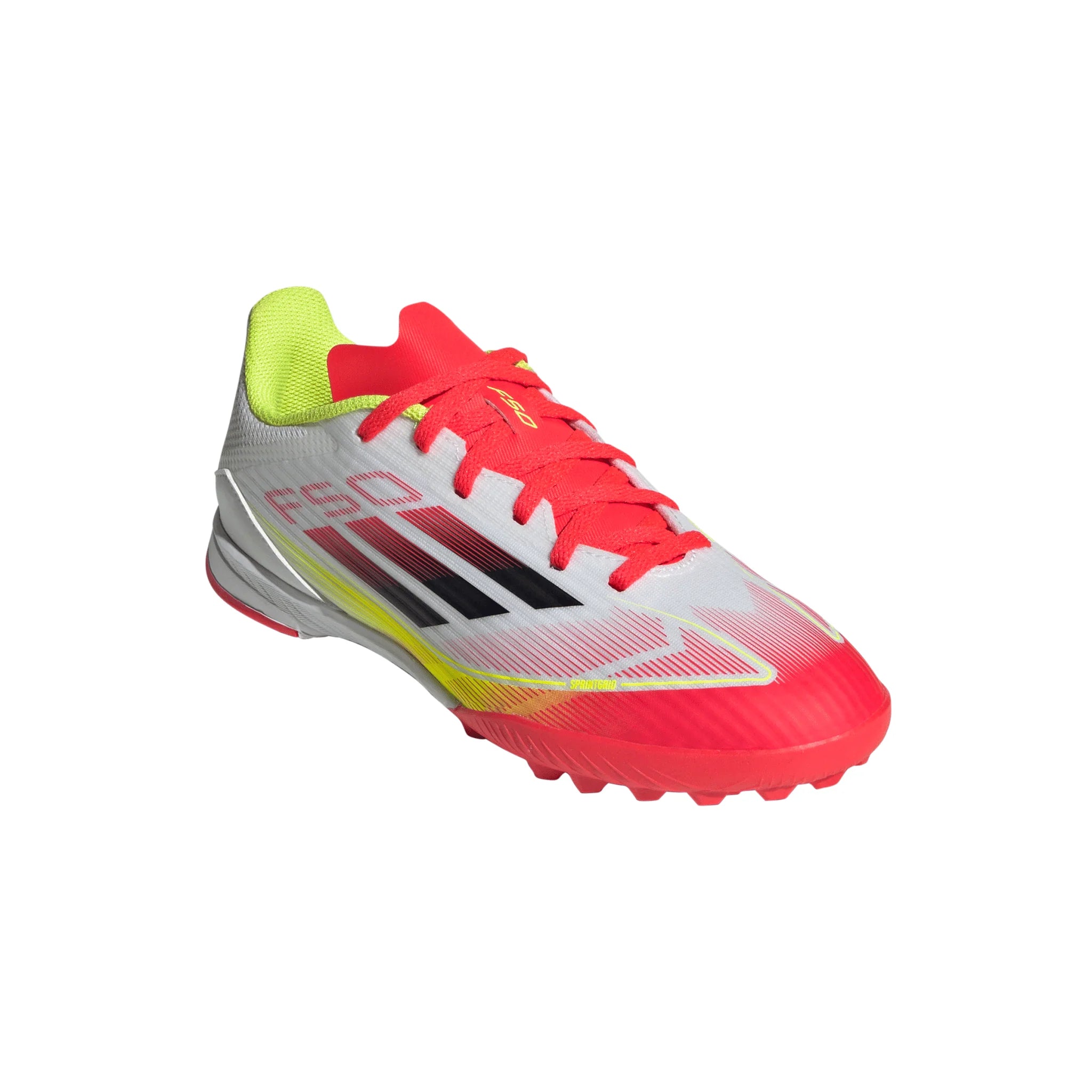 adidas F50 League Turf Boots Kids White Black
