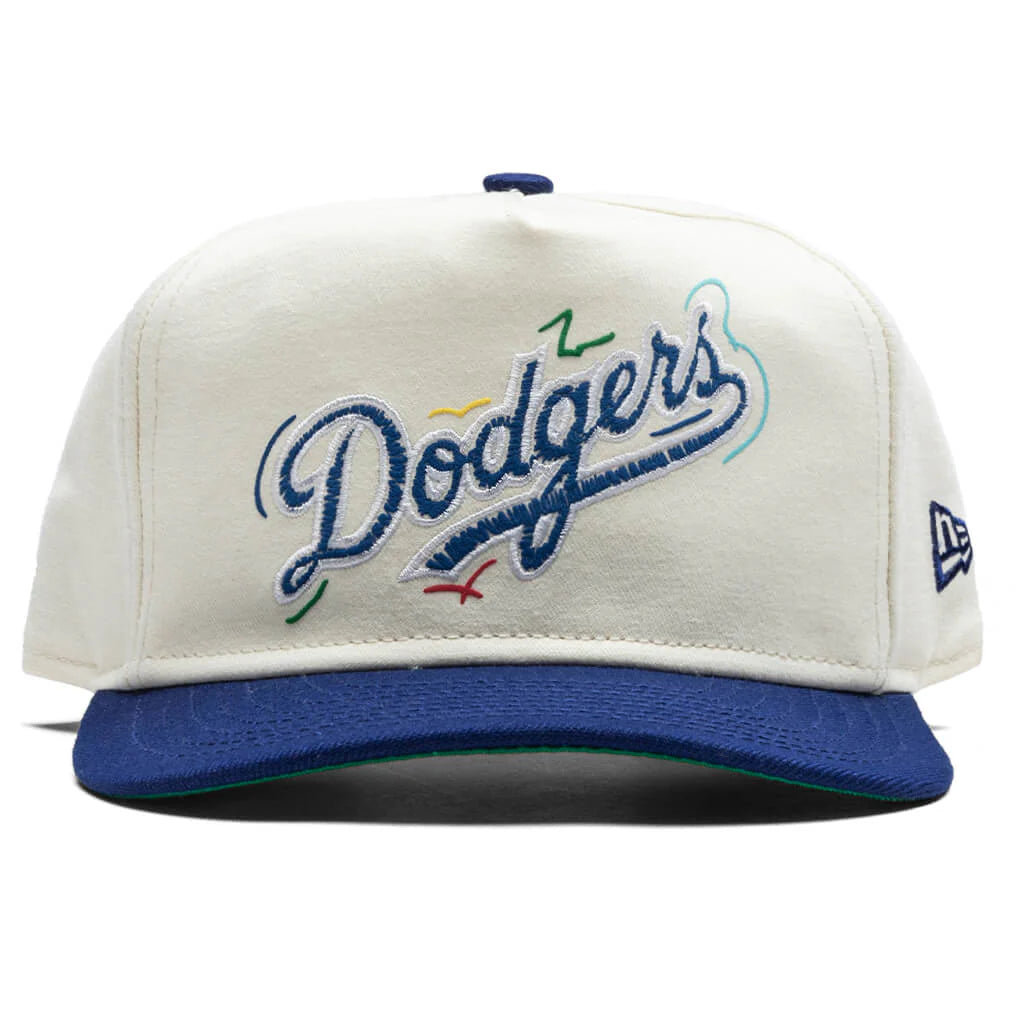 The Golfer Snapback Team Scribble Los Angeles Dodgers