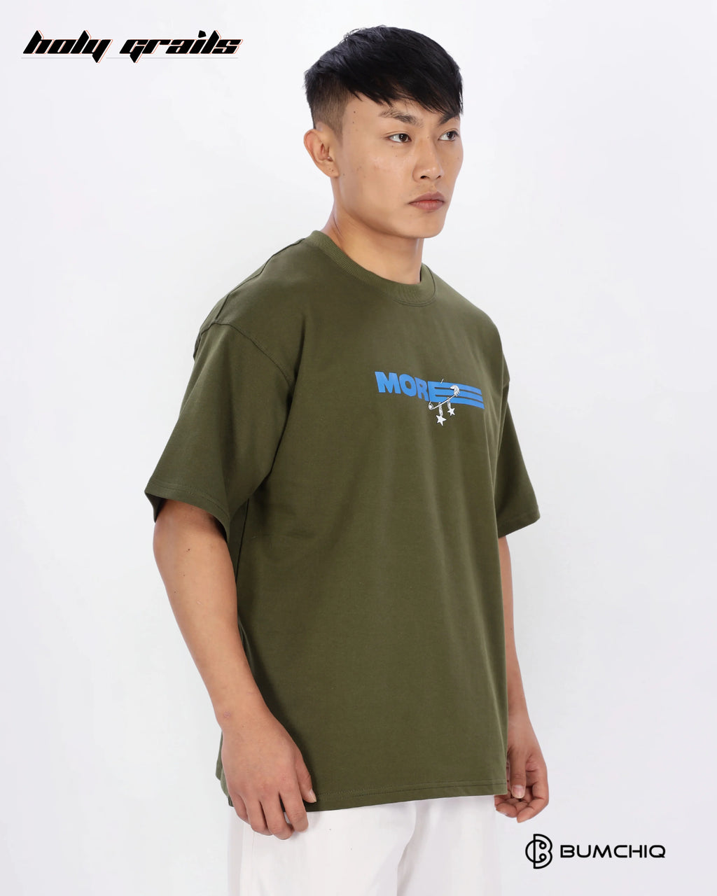 No One Green Oversize Tee HG x Bumchiq