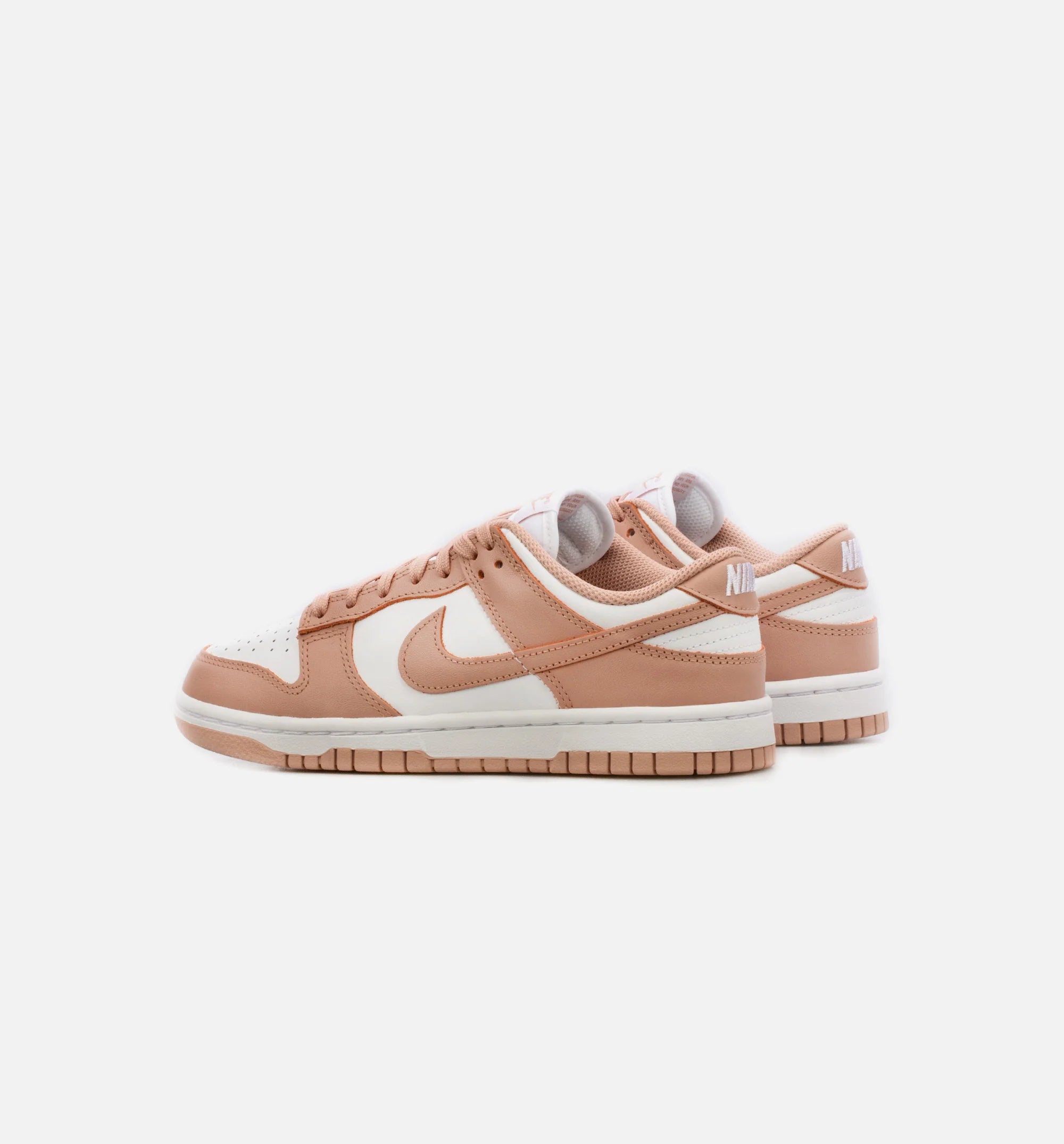 Dunk Low Rose Whisper Womens Lifestyle Shoe Pink White Free Shipping