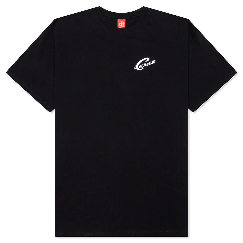 Waitress S S Tee Black
