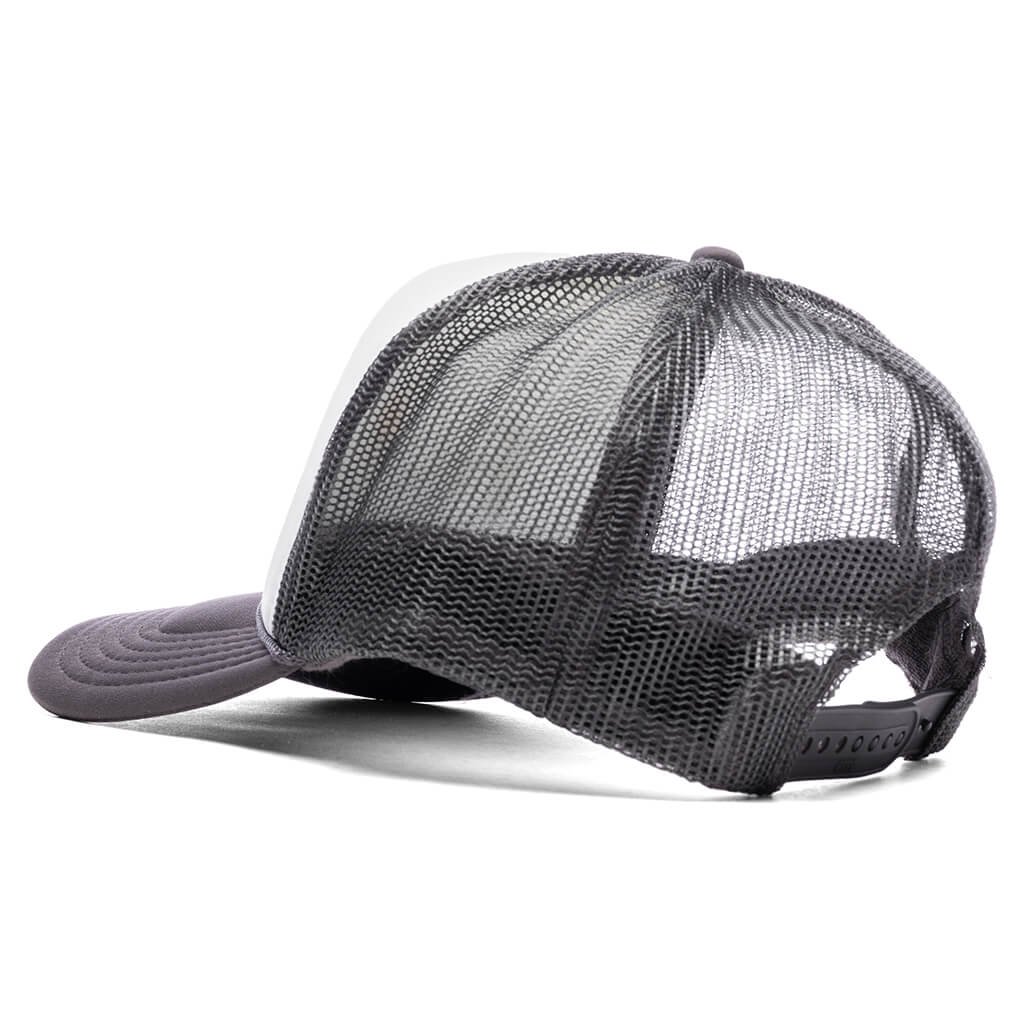 Scottsdale Cactus Trucker Grey White