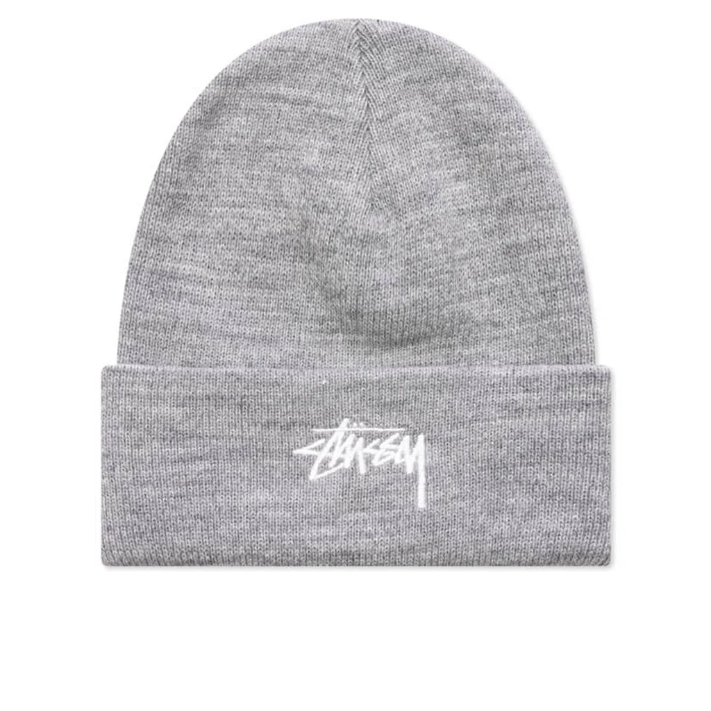 Stock Cuff Beanie Grey Heather