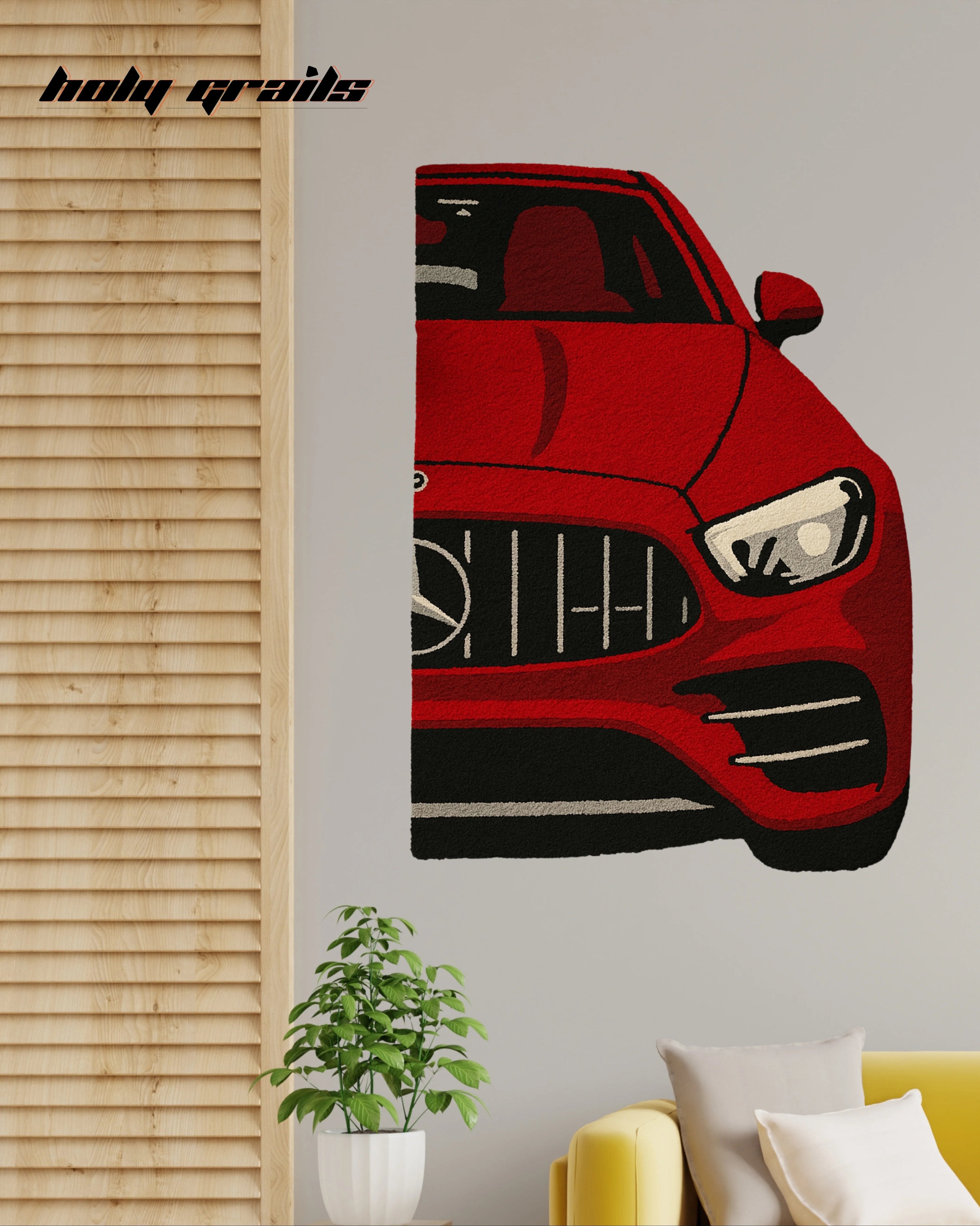 Redline Racer Hand Tufted Rug