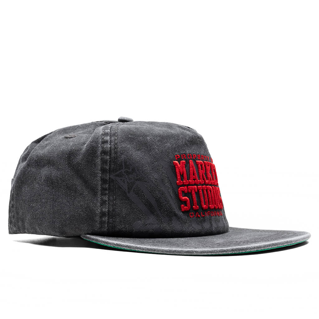 Locally Respected 5 Panel Hat Black