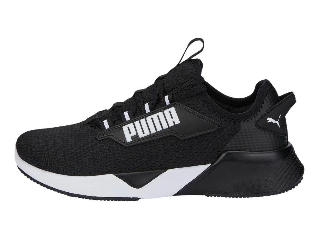 PUMA Tenis Negro y Blanco para Niño