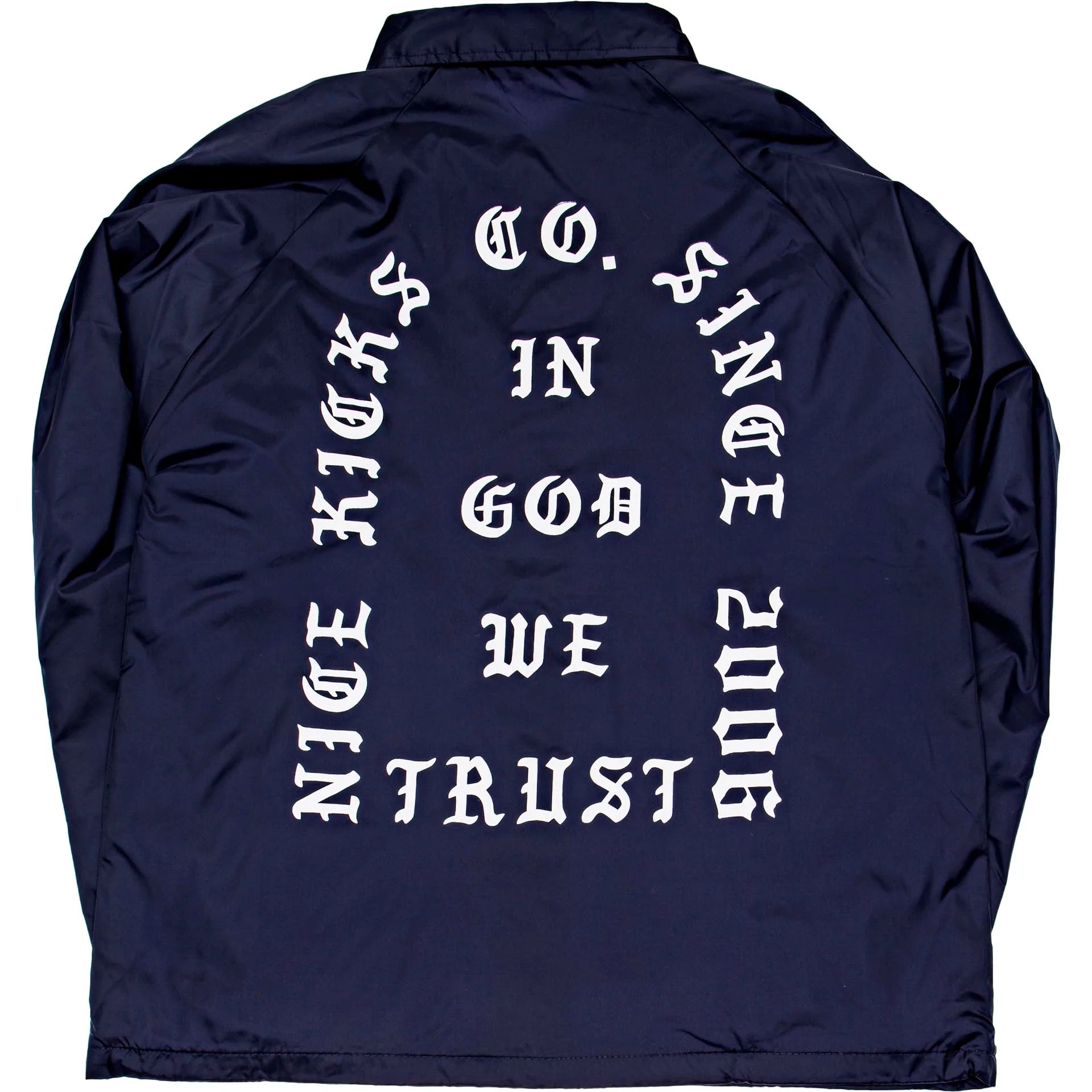 Nice Kicks Pablo Coach Mens Jacket Navy