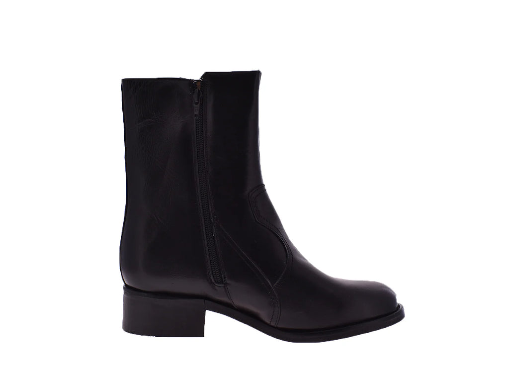 Botas KARSSON de Cuero Negro para Hombre Estilo Elegante