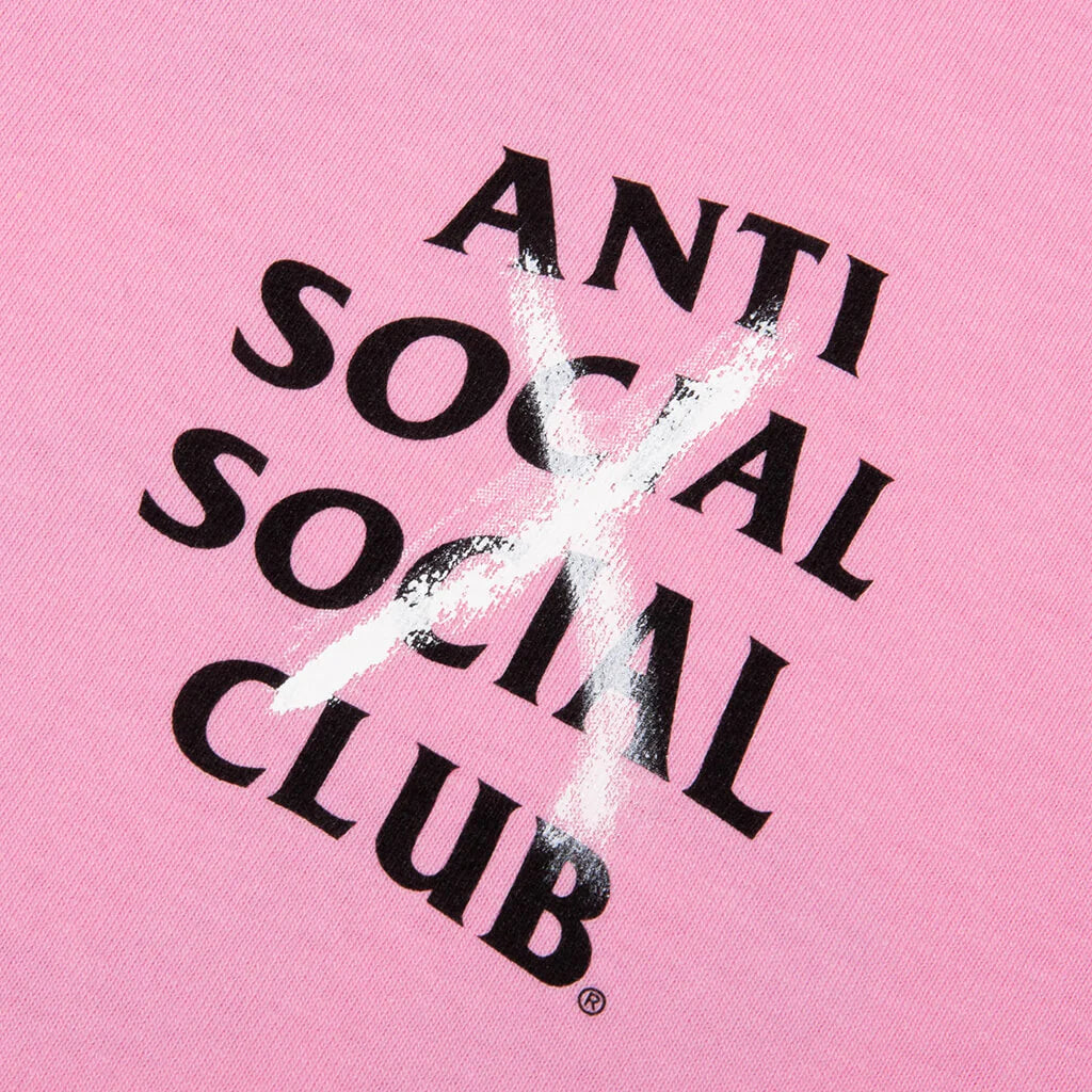 Cancelled Hand Painted Tee Pink