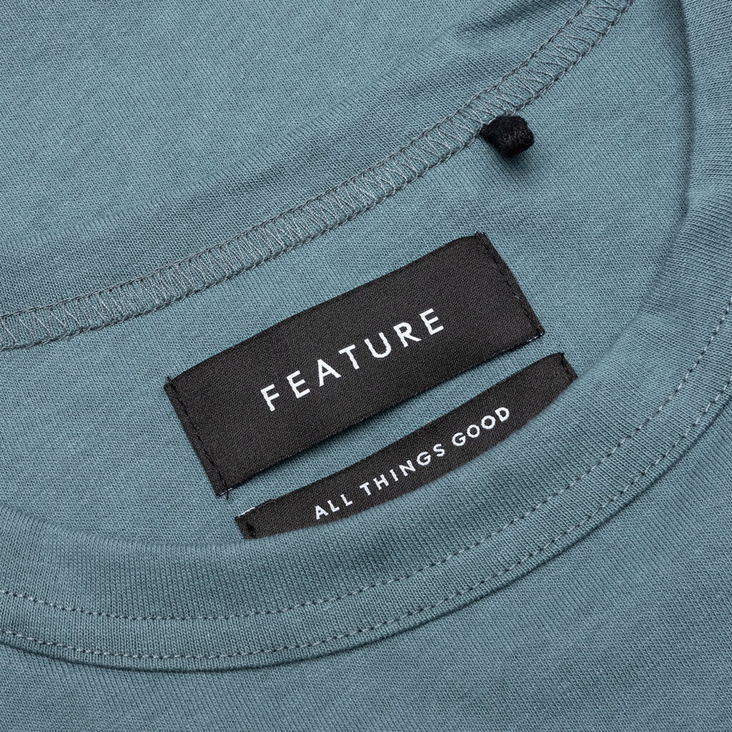 Jersey Braque Pocket Tee Pewter