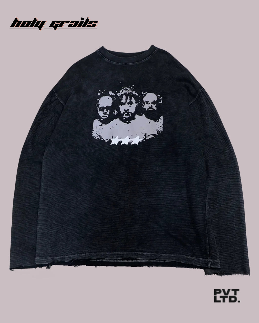 Cinema Ribbed Full Sleeve Tee HG x Pvt Ltd